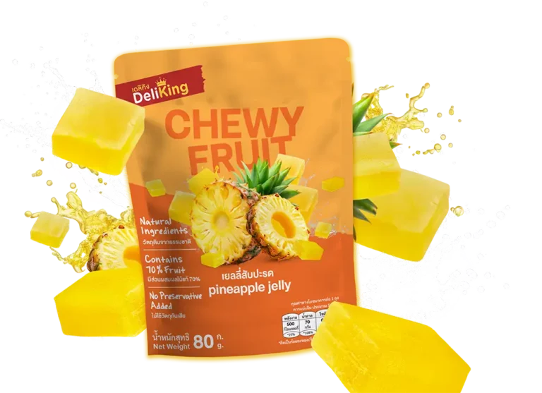 Product DeliKing Chewy Pineapple Jelly